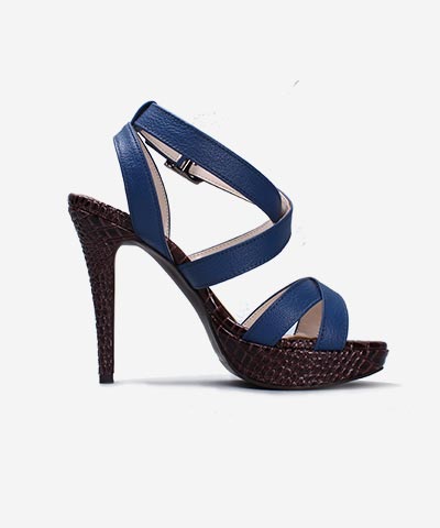 Blue High Heel