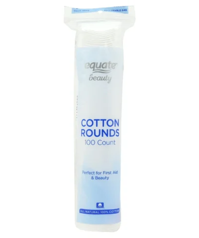 Equate Beauty Cotton Rounds, 100 Count